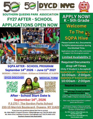 Applications for DYCD Afterschool are OPEN!